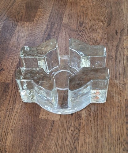 Vintage german glass tea light - tea,