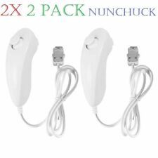 2X NEW WHITE NUNCHUCK NUNCHUK
