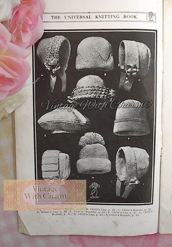 Vintage 1920s knitting - 1920s,