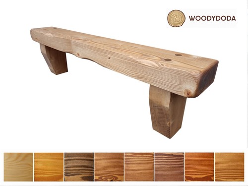 Mantle piece beam - solid, pine