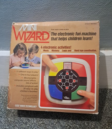 Vintage vtech mini - vintage, wizard