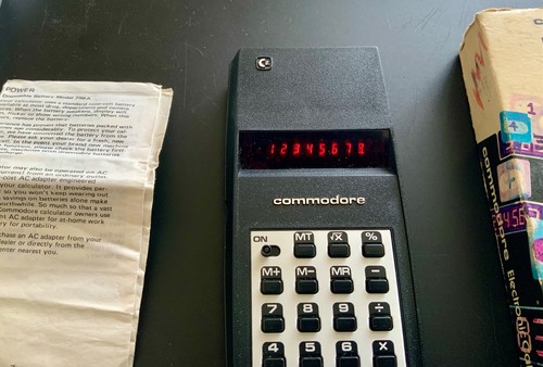 Vintage commodore solid - solid, state