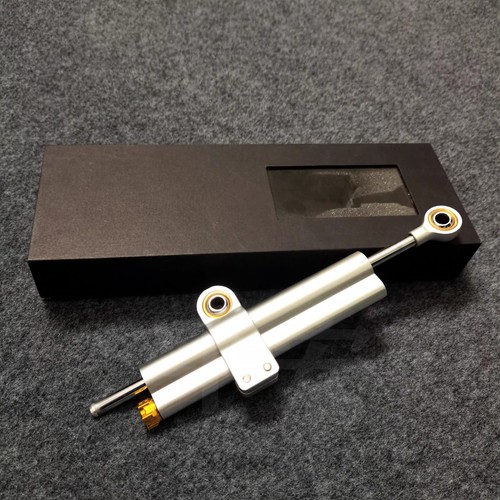 Silver steering damper - steering,