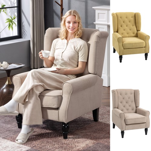 Retro accent chair - accent, wingback
