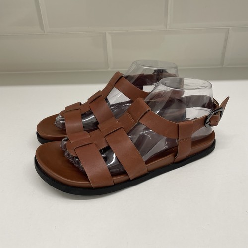 Leather ankle strap - leather,