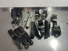 Mitsubishi Lancer Evo 4 5 6 Rear Seat Belts X3 1996-2000 Gsr IV V VI