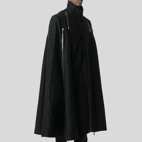 Men wool cape - cape, in