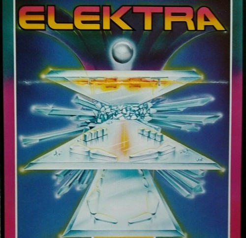 Elektra pinball machine flyer - pinball,