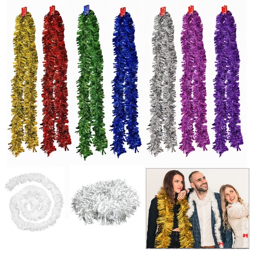 Tinsel christmas tree - tinsel,