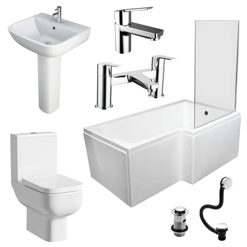 Erika shower bath suite - erika,