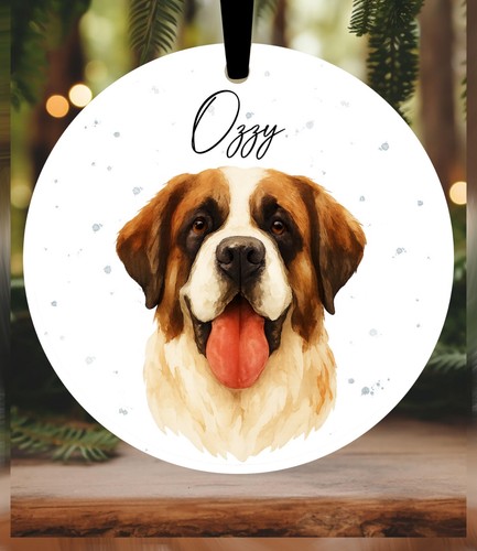 Bernard dog christmas - bernard,