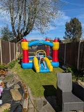 Happy Hop Bouncy Castle with
