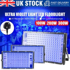 100W 200W 300W LED UV Black