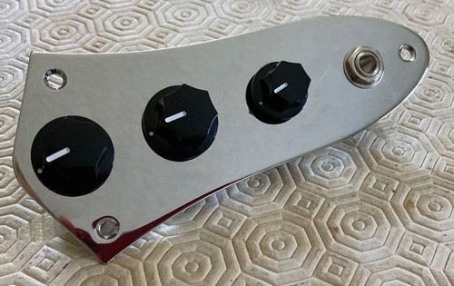 Jazz bass control plate - control, with
