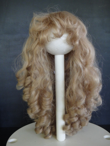 Blonde wig for doll natural - blonde,