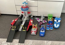 Paw Patrol Bundle Toys Aircraft Carrier Hq & Vehicles & Figures And More