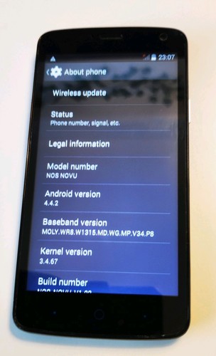 Silver zte blade c370 novu - blade,