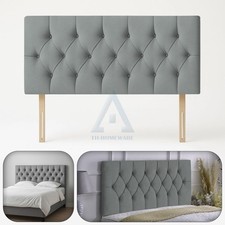 Chesterfield Headboard Grey