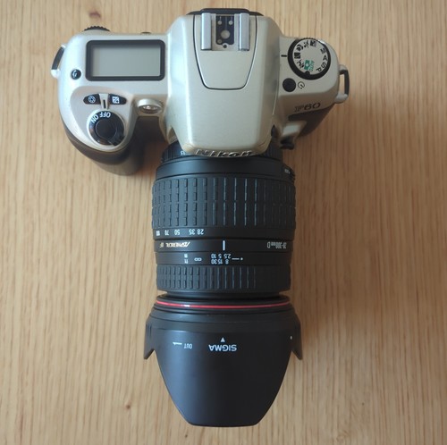 Nikon f60 film slr sigma - film,