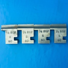 Set of 1/4 x 19 BSP(G) Chasers for 1/2" Coventry Die Head [#386]