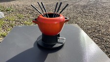Cast Iron fondue Set