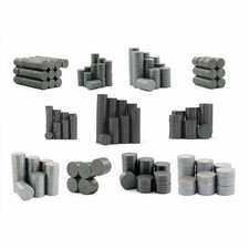 Ferrite disc magnets 12mm 14mm 16mm 18mm 20mm 24mm - 38mm 10/25/50/100 pieces