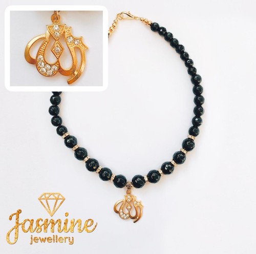 Onyx black natural faceted - onyx,