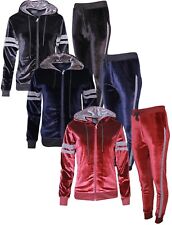 Womens Ladies Velour Velvet