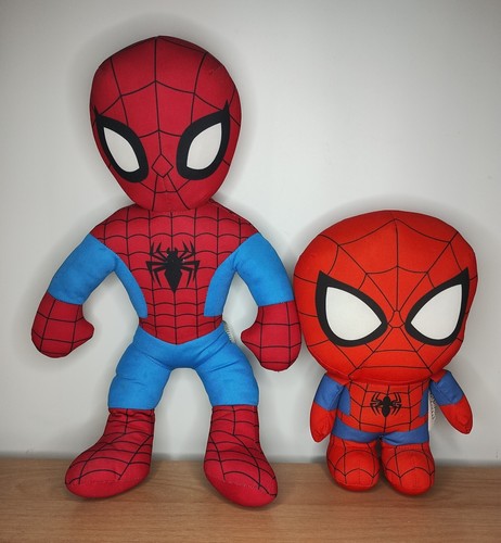 Spiderman plush with web - plush, x