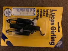 Hillman Imp, Sunbeam Stiletto front brake shoes return springs GIRLING