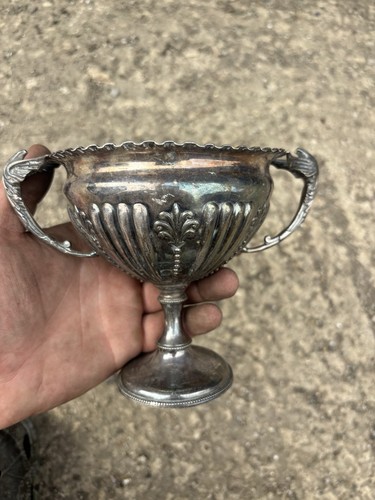 Antique silver plate two - antique,