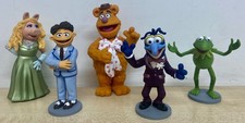 Set of 5 Muppet figures inc. Kermit, Miss Piggy, Fozzie Bear, Walter & Gonzo