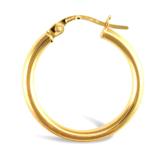 Creole earrings gold silver - creole, on