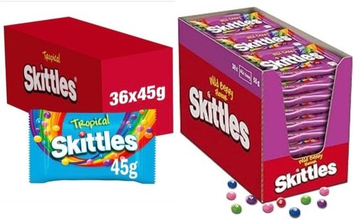 Skittles tropical and wild - tropical,