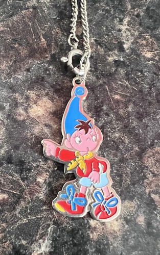 Vintage noddy pendant chain - noddy,
