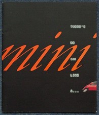 ROVER MINI Car Sales Brochure 1995 Ref 4898 Sprite Mayfair Cooper 1.3i Cabriolet