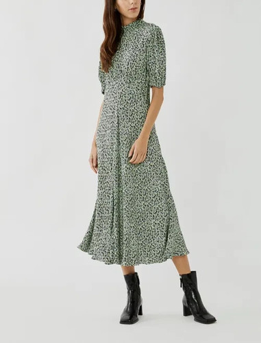 Ghost london dress green small - ghost,