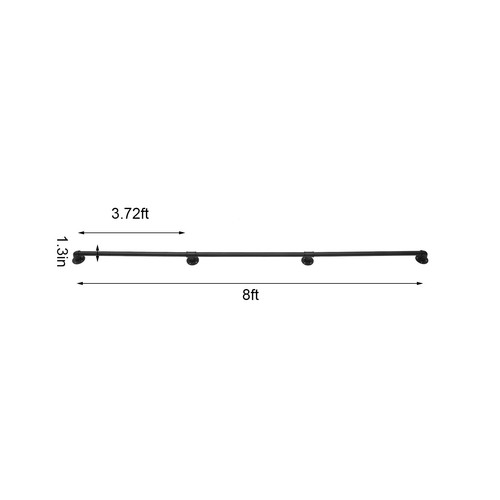 Industrial staircase handrail - industrial,