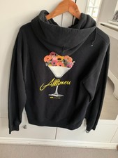 Vintage Alltimers Skate Streetwear Hoodie. Retro print on rear. M