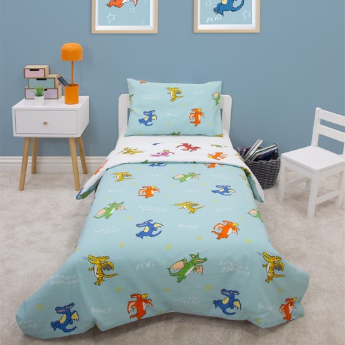 Zog the dragon junior duvet - dragon,