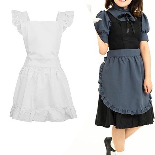 Retro ruffle apron - retro, handmade