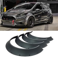 4pcs Flexible Fender Flares Extra Wide Wheel Arches Kit For Ford Focus MK3 MK4