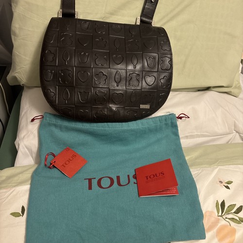 Tous dark brown leather saddle - tous,