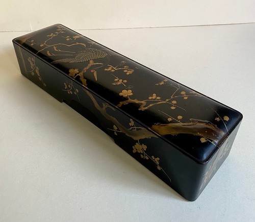 Japan lacquer box casket - japan,