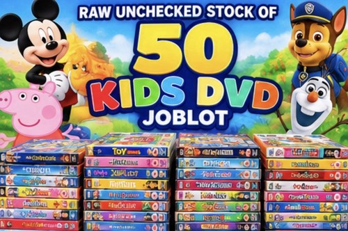50x random kids dvd bundle - bundle, job