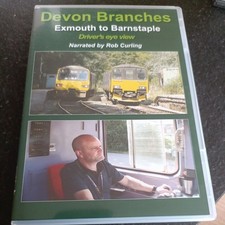 DVD - Devon Branches - Exmouth to Barnstaple - Railway cab ride - Video 125 