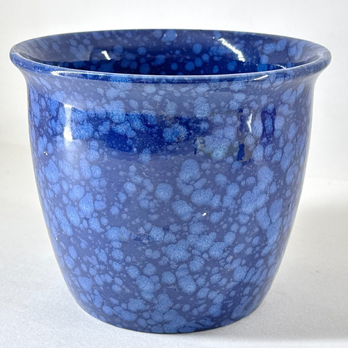 Scheurich blue mottled bubble - mottled,