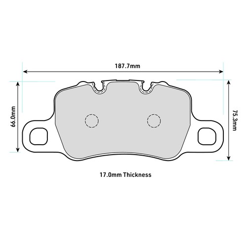 Pagid rsc1 ceramic - ceramic, disc