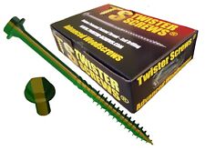 HexDrive byTwisterScrews Hex Head Wood timber Decking Screws Self Drilling Sharp