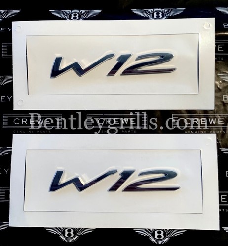 Bentley gtc chrome w12 - bentley, logo